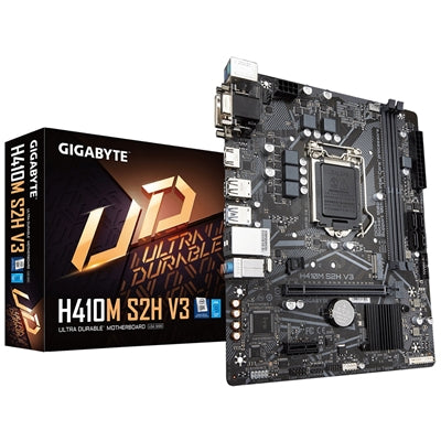 Gigabyte H410M S2H V2 Micro-ATX Motherboard - Intel 10th Gen Ready
