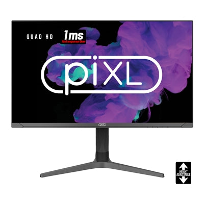 piXL CM27G7 27" QHD IPS Gaming Monitor – 100Hz, 1ms, RGB, VESA