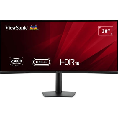 ViewSonic VA3820C 38" Curved UltraWide Monitor - USB-C, HDR10, 75Hz