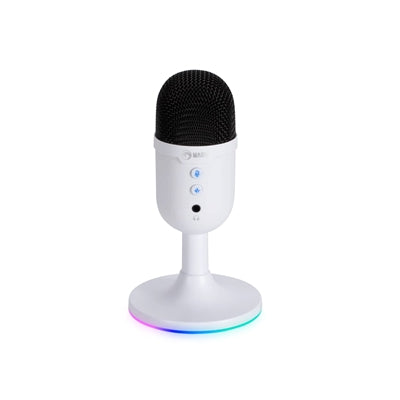 Marvo MIC-06 RGB USB Noise Cancelling Gaming Microphone – White