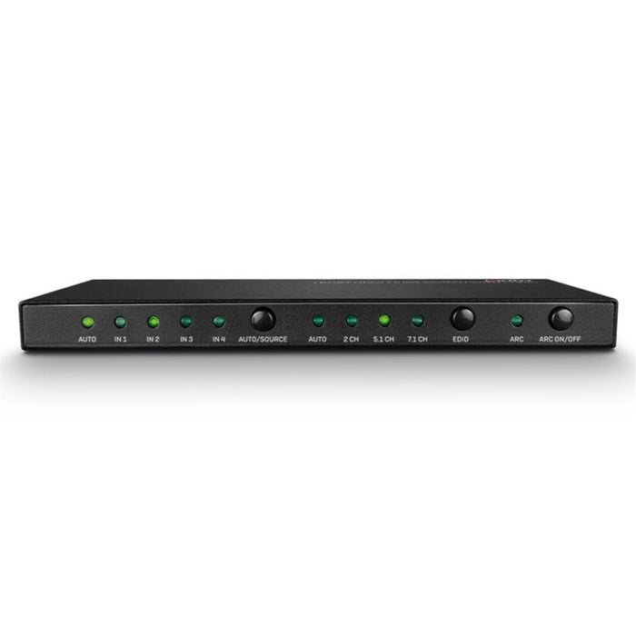 LINDY 38249 4-Port HDMI 2.0 18G Switch with Audio & HDR Support