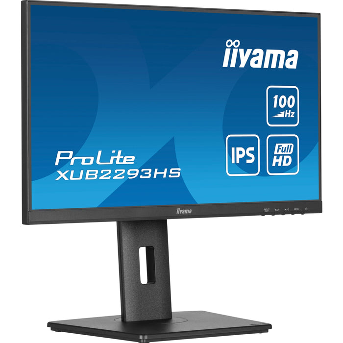 iiyama XUB2293HS-B6 22" IPS Monitor – 100Hz, FHD, Height Adjustable