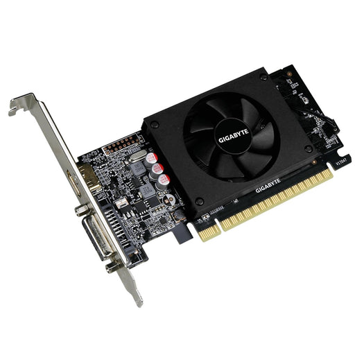 Gigabyte GeForce GT 710 2GB GDDR5 Single Fan Cooling System Low Profile Graphics Card - IT Supplies Ltd