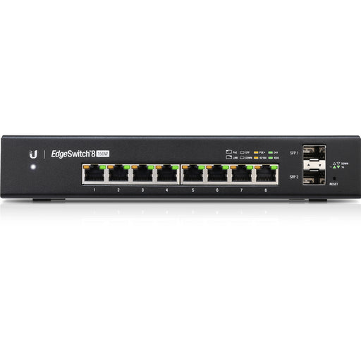 Ubiquiti EdgeSwitch 8 150W Managed PoE+ Network Switch - IT Supplies Ltd