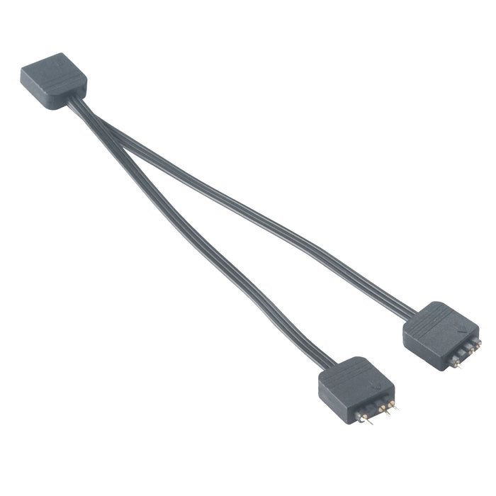 Akasa AK-CBLD08-12BK 1-to-2 Addressable RGB LED Splitter Cable