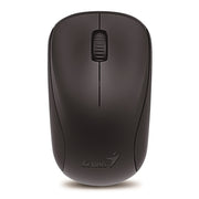 Genius NX-7000 Wireless Mouse, 2.4 GHz with USB Pico Receiver, Adjustable DPI levels up to 1200 DPI, 3 Button with Scroll Wheel, Ambidextrous Design, Black - IT Supplies Ltd