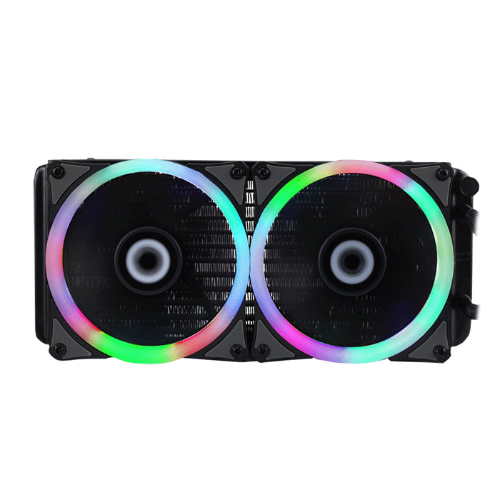GameMax Iceberg 240mm RGB Liquid CPU Cooler – Universal Socket