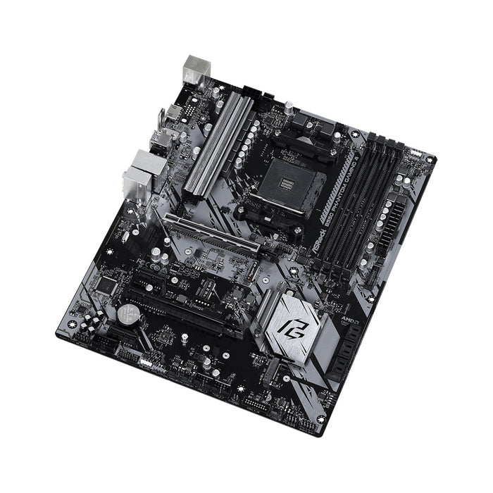 ASRock B550 Phantom Gaming 4 ATX AM4 Motherboard – DDR4, M.2, HDMI