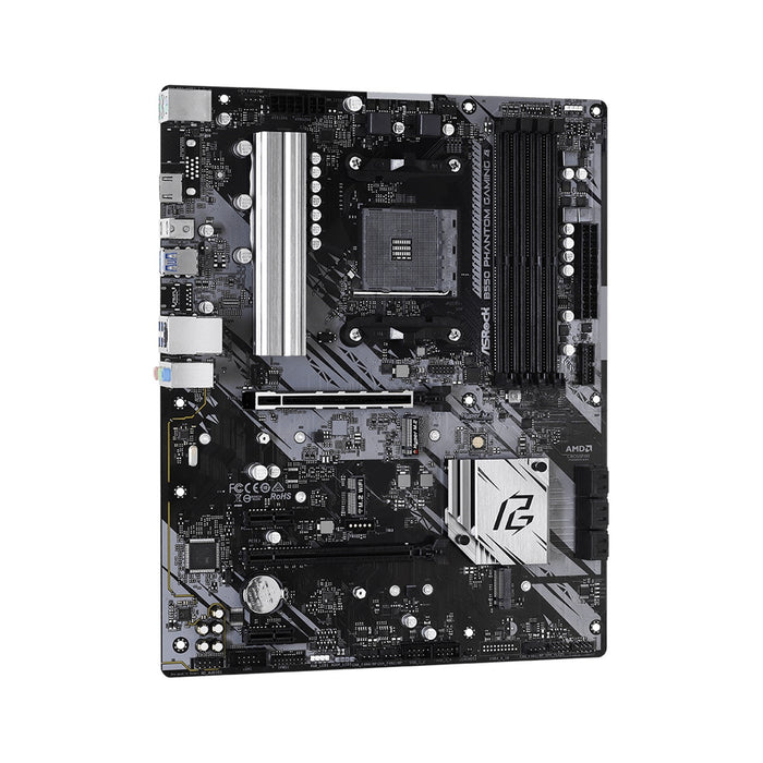ASRock B550 Phantom Gaming 4 ATX AM4 Motherboard – DDR4, M.2, HDMI