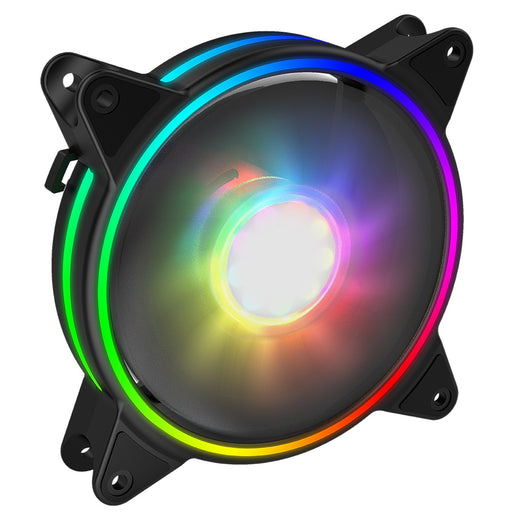 GameMax Razor Extreme 120mm 1200RPM PWM Addressable RGB LED Fan - IT Supplies Ltd