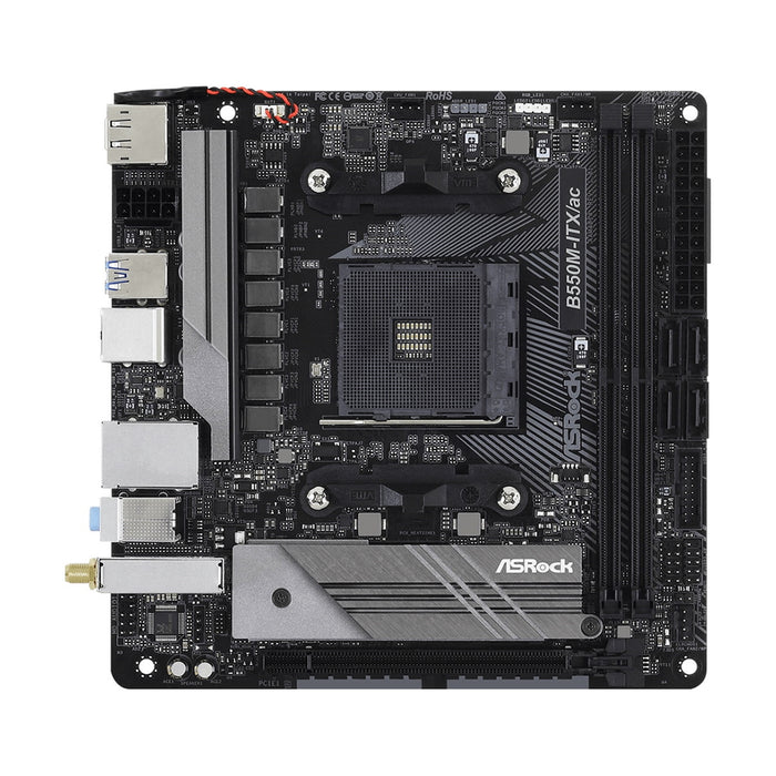 ASRock B550M-ITX/ac Mini-ITX AM4 Motherboard WiFi M.2 PCIe 4.0