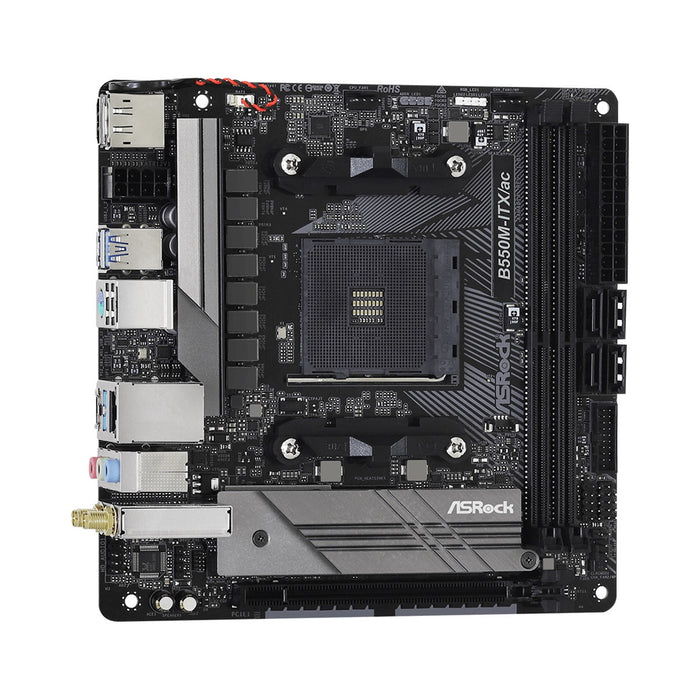 ASRock B550M-ITX/ac Mini-ITX AM4 Motherboard WiFi M.2 PCIe 4.0