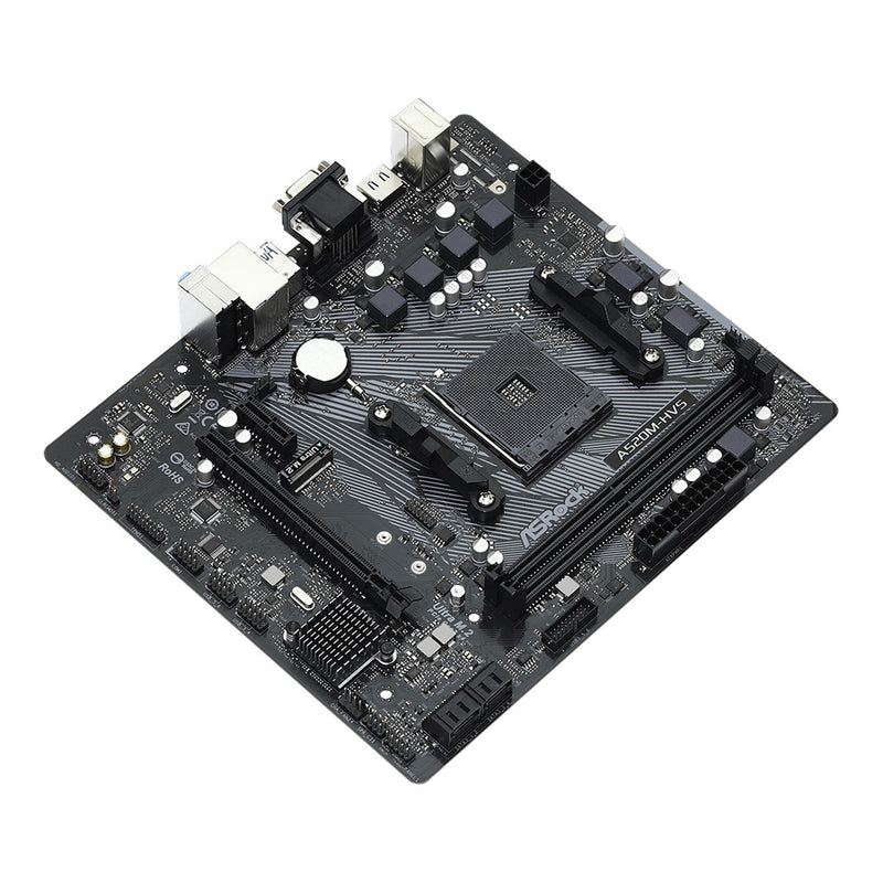ASRock A520M-HVS | AM4, DDR4, M.2, HDMI, GbE LAN, Micro-ATX - IT Supplies Ltd