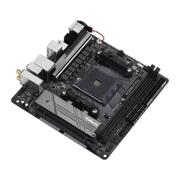 ASRock A520M-ITX/ac AM4 Mini-ITX DDR4 WiFi Motherboard