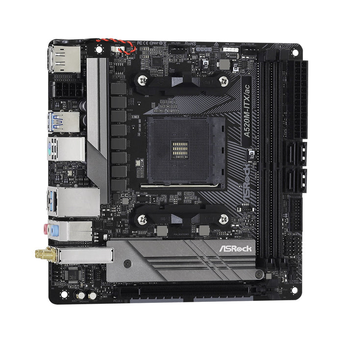 ASRock A520M-ITX/ac AM4 Mini-ITX DDR4 WiFi Motherboard