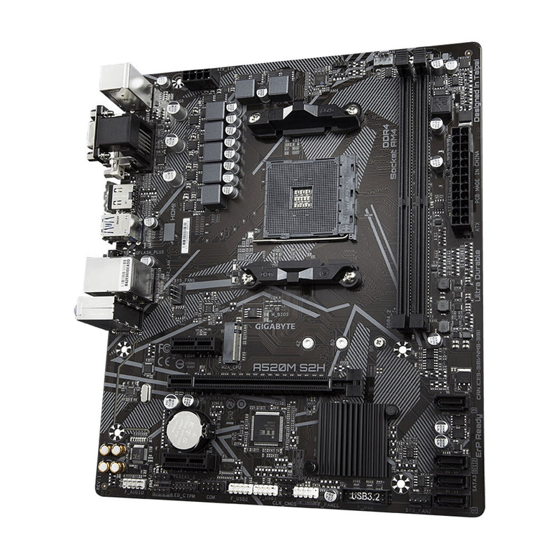 Gigabyte A520M S2H AMD Ryzen 3rd Gen | DDR4 | RGB Fusion 2.0 - IT Supplies Ltd
