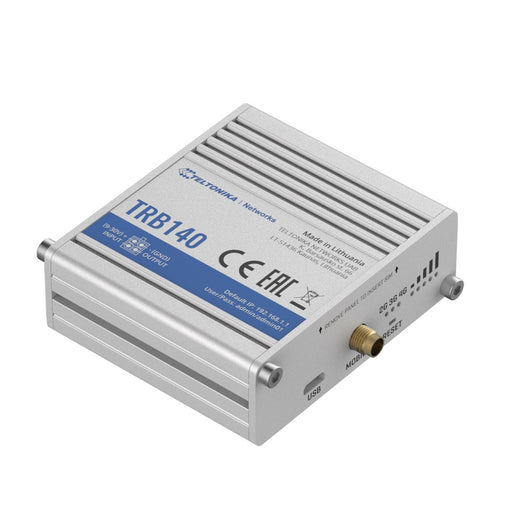 TELTONIKA TRB140 Industrial 4G LTE CAT 4 Single SIM Wired Cellular Router - IT Supplies Ltd