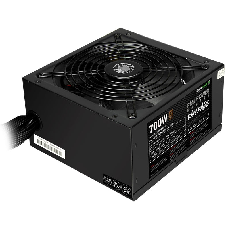GAMEMAX RPG Rampage 700W 80+ Bronze PSU – Silent, Reliable, Efficient - IT Supplies Ltd