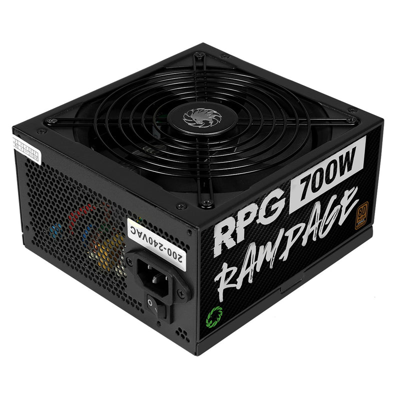 GAMEMAX RPG Rampage 700W 80+ Bronze PSU – Silent, Reliable, Efficient - IT Supplies Ltd