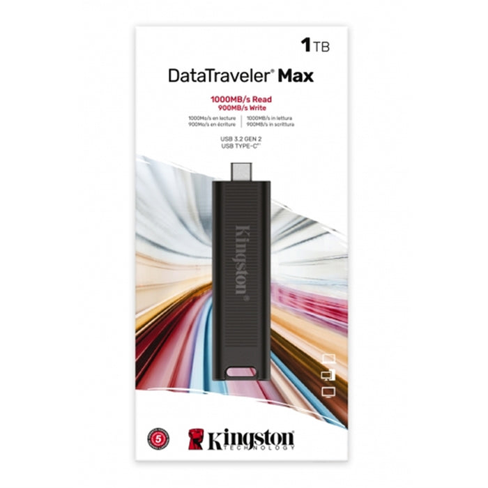 Kingston DataTraveler Max 1TB USB-C Flash Drive – 1000MB/s USB 3.2 Gen 2