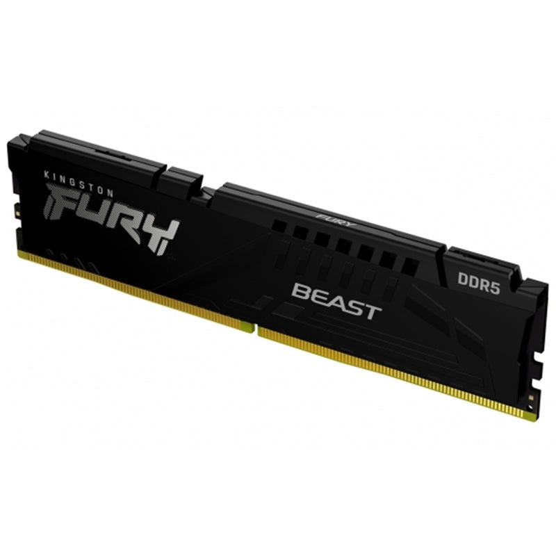 Kingston FURY Beast 16GB DDR5 5200MHz RAM | CL40, Black Heatsink - IT Supplies Ltd