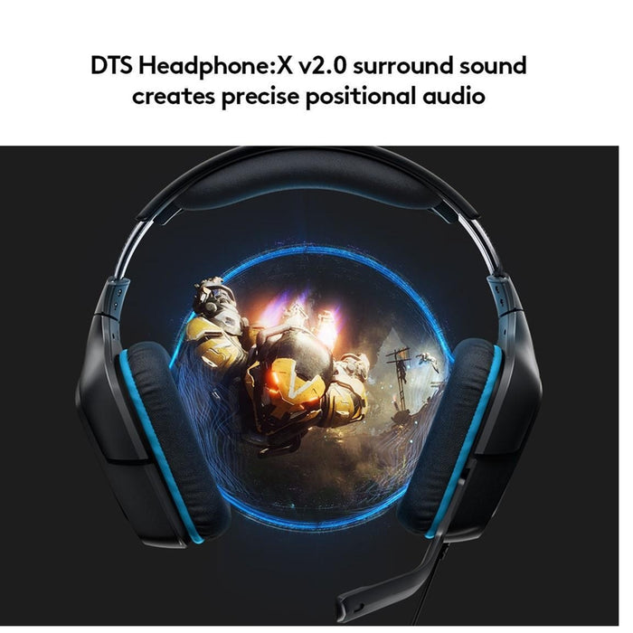 Logitech G432 Gaming Headset – 7.1 Surround Sound, PC & Console