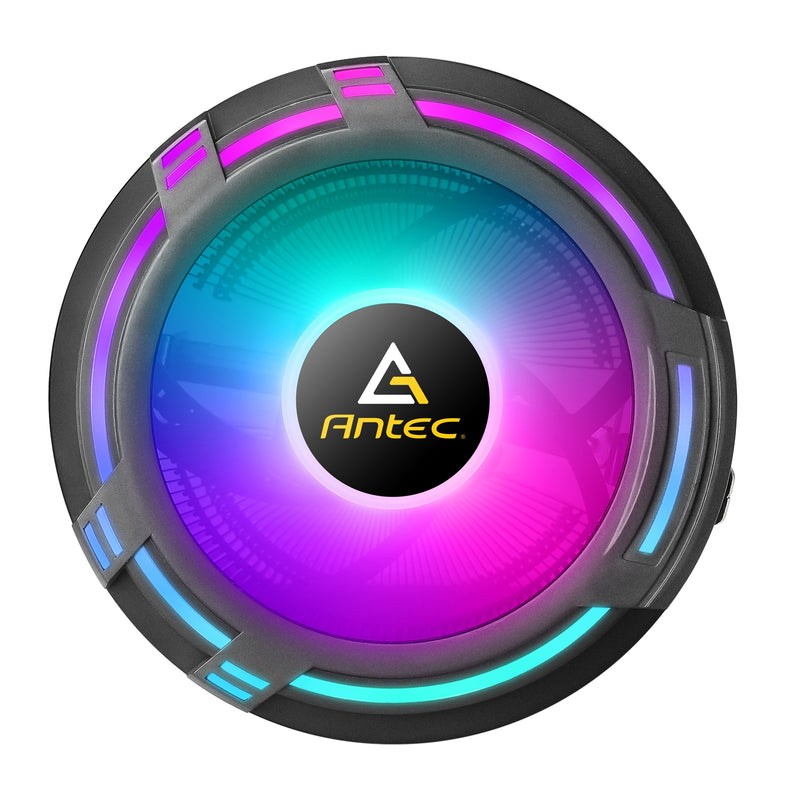 ANTEC T120 CPU Cooler, 120mm RGB Fan, Compact, Intel/AMD - IT Supplies Ltd
