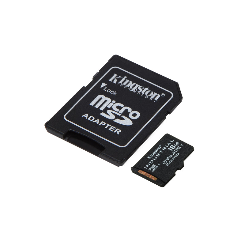 Kingston Industrial 16GB MicroSD Card U3 V30 A1 UHS-I