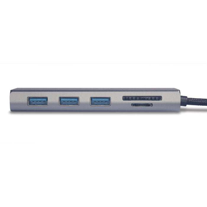 LINDY 43278 DST-Mini Plus USB-C Laptop Mini Docking Station with 4K HDMI, VGA Support & USB-C 100W Pass-Through Charging, 3 x USB 3.2 Type-A, Gigabit Ethernet Port - IT Supplies Ltd