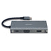 LINDY 43278 DST-Mini Plus USB-C Laptop Mini Docking Station with 4K HDMI, VGA Support & USB-C 100W Pass-Through Charging, 3 x USB 3.2 Type-A, Gigabit Ethernet Port - IT Supplies Ltd