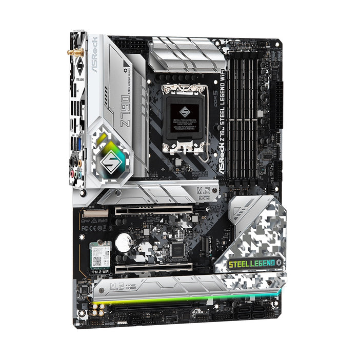 ASRock Z790 Steel Legend WiFi ATX Motherboard, LGA1700, DDR5