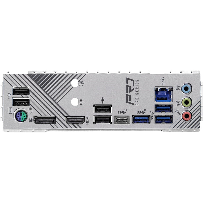 ASRock Z790 Pro RS ATX Motherboard, Intel 1700, DDR5, 5x M.2, USB-C