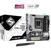 ASRock B760M Steel Legend WiFi DDR5 mATX LGA1700 Motherboard - IT Supplies Ltd