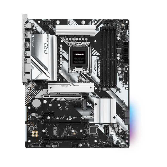 ASRock B760 Pro RS/D4 ATX Motherboard – LGA1700, DDR4, 2.5GbE