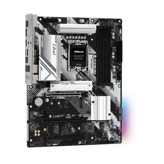 ASRock B760 Pro RS/D4 ATX Motherboard – LGA1700, DDR4, 2.5GbE