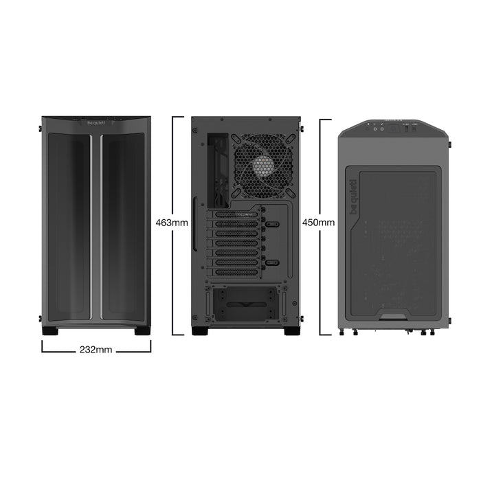 be quiet! Pure Base 500DX Black ATX Gaming Case ARGB