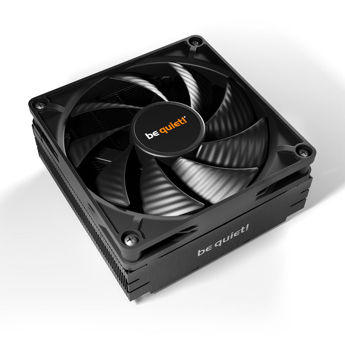 be quiet! Pure Rock LP Low-Profile Fan CPU Cooler, Universal Socket, High Quality 92mm PWM Black Cooling Fan, 2500RPM - IT Supplies Ltd