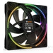 be quiet! Light Wings PWM Addressable RGB Fan, 120mm, 1700RPM, 4-Pin PWM Fan & 3-Pin ARGB Connectors, Black Frame, Black Blades - IT Supplies Ltd