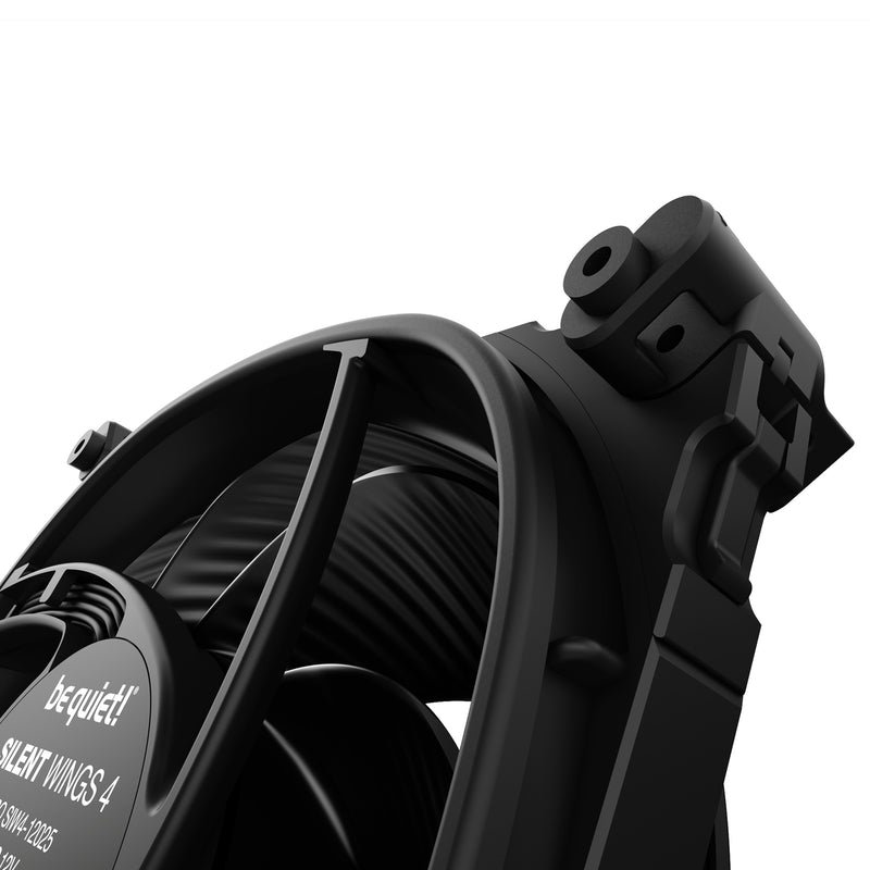 be quiet! Silent Wings 4 PWM Black Fan, 120mm, 1600RPM, 4-Pin PWM Fan Connector, Optimized Fan Blades for High End Performance - IT Supplies Ltd