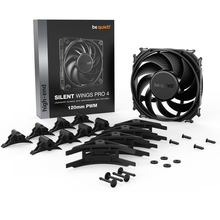 be quiet! Silent Wings Pro 4 120mm PWM Fan 3000RPM BL098