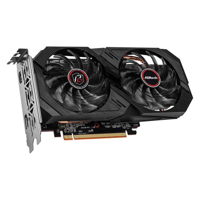 ASRock Radeon RX 6500 XT Phantom Gaming OC 4GB – 2820MHz Boost, Dual Fan