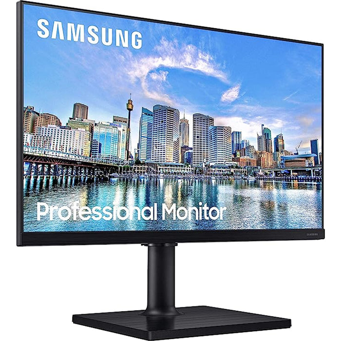 Samsung F22T450FQR 22 Inch IPS Monitor, 1920 x 1080 Full HD (1080p), 75 Hz, 250cd/m, 5 ms, 2xHDMI, DisplayPort, Freesync, Height Adjustable - IT Supplies Ltd