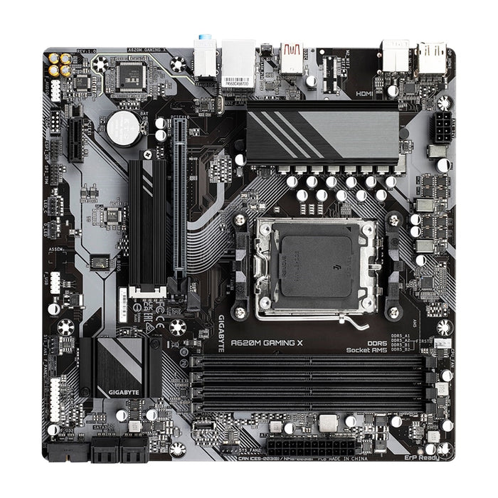 Gigabyte A620M GAMING X AMD AM5 Socket Micro-ATX DDR5 Motherboard