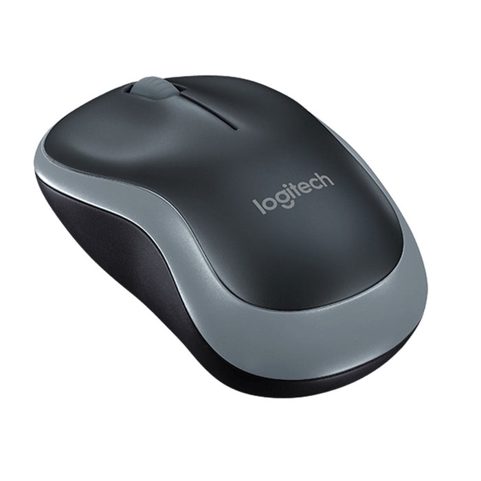 Logitech M185 Wireless Mouse Black/Grey – 12-Month Battery Life