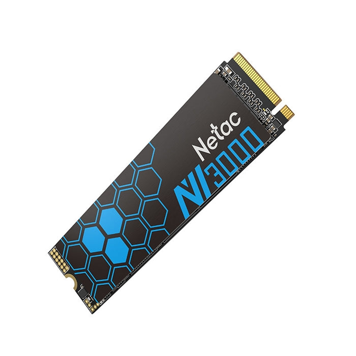 NETAC NV3000 (NT01NV3000-2T0-E4X) 2TB NVMe M.2 Interface, PCIe x3, 2280 Length, Read 3300MB/s, Write 2900MB/s, 5 Year Warranty - IT Supplies Ltd