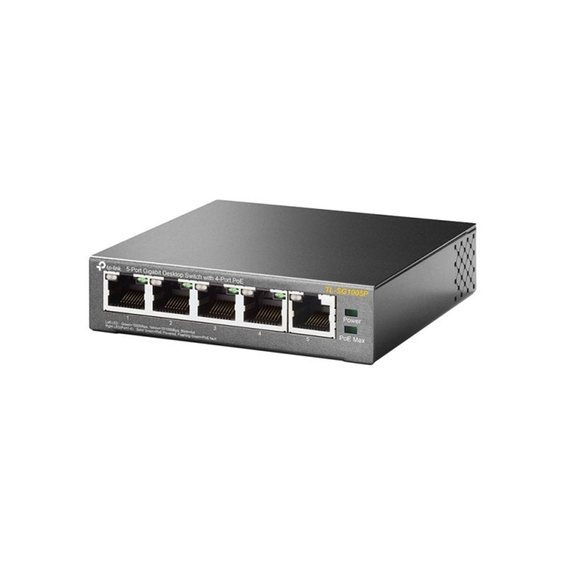 TP-Link 5-Port GB Desktop Switch with 4-Port PoE+ - IT Supplies Ltd