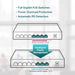 TP-Link 8-Port Gigabit Desktop PoE Switch with 4-Port PoE+ - IT Supplies Ltd