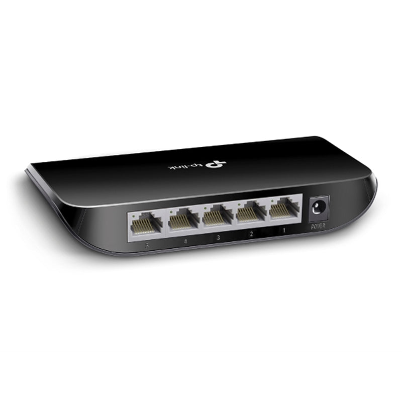 TP-Link TL-SG1005D 5-Port Gigabit Switch – Energy Efficient, Plug & Play