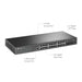 TP-Link TL-SG3428 JetStream 24-Port Smart Managed Rackmount Gigabit Switch w/ 4 x 1G SFP Ports - IT Supplies Ltd