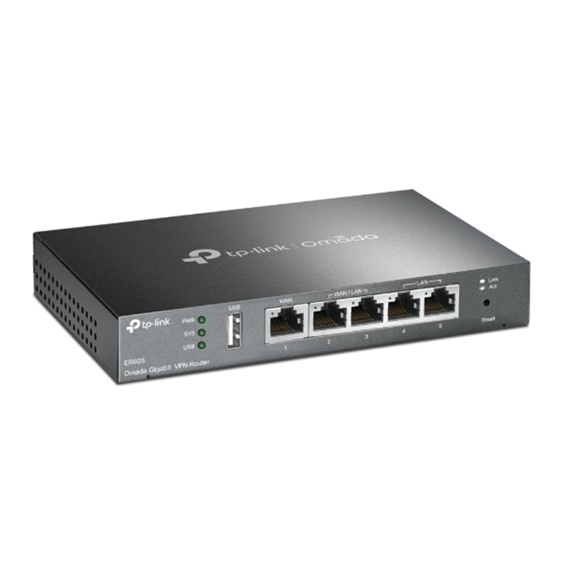 TP-Link Omada ER605 Gigabit VPN Router – Multi-WAN, Cloud Managed